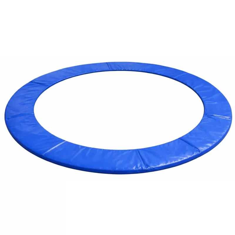 Lean Trampolin Federabdeckung - Blau - Passend für runde Trampoline 480-487 cm (16 ft) - 28 cm breit, 20 mm dick, UV-beständiges PVC