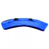 Lean Trampolin Federabdeckung - Blau - Passend für runde Trampoline 480-487 cm (16 ft) - 28 cm breit, 20 mm dick, UV-beständiges PVC