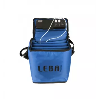 LEBA NoteBag 5 Tablet-Lade- und Aufbewahrungstasche USB-C 90W PD 3.0 für 11-Zoll-Tablets Blau Bulk NB2-5T-BLU-UC-SC