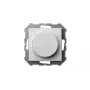 LED-Dimmer-Schalter ISR-005-01_E/B, 100W, Weiß, Drehregler, Phasenabschnitt