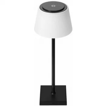 Avide LED Schreibtischlampe Schwarz USB 4W 3-Stufen Farbtemperatur