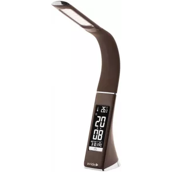 Avide LED Schreibtischlampe Business Kalender Braun 6W