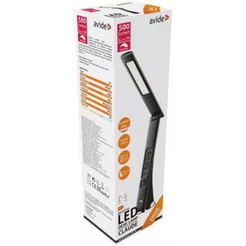 Avide LED Schreibtischlampe Business Claude Calendar Schwarz 5W