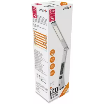 Avide LED Schreibtischlampe Business Claude Calendar Weiß 5W