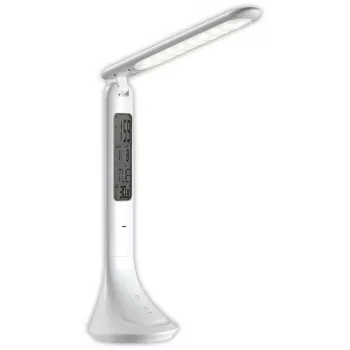 Avide LED Schreibtischlampe Kalender Weiß 5W