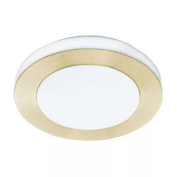 LED LENSER EGLO Led Carpi Deckenleuchte 18W 2200lm 3000K IP44 Weiß/Chrom