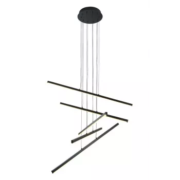 LED LENSER Pendelleuchte Sibiu 60W 4000K Schwarz