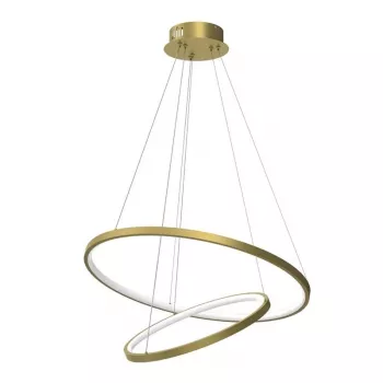 LED LENSER Ronday Pendelleuchte LED 60cm 51W Gold