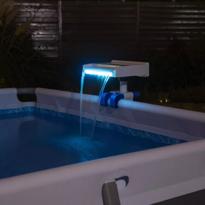 LED Poolbrunnen 7 Farben 8 Modi IP67 Bestway 58619