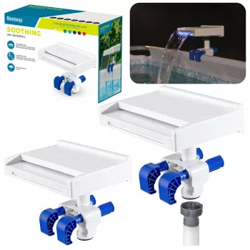 LED Poolbrunnen 7 Farben 8 Modi IP67 Bestway 58619