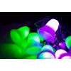 LED-Lichterkette mit Glöckchen, 20 warmweiße LEDs, 2,5 m, batteriebetrieben, Gold