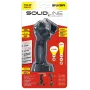 Ledlenser SW3R COB LED Taschenlampe mit Magnetfuß, 320 lm, USB-C wiederaufladbar, IP54, 180° schwenkbarer Kopf, Gürtelclip, Schwarz