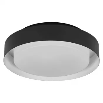 LEDVANCE PLAFOND ORBIS MADRID 2XE27 BK Deckenleuchte Schwarz