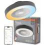 LEDVANCE SMART WIFI Deckenventilator CYL REM 76W D550T - Smart-Deckenventilator mit integriertem LED-Licht, Tunable White, Fernbedienung & App-Steuerung