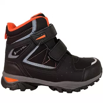 Lee Cooper Kids' Velcro Sneakers Black-Orange LCJ-23-01-2060K Größe 28