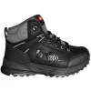 Lee Cooper Herren-Schnürsneaker in Schwarz - Obermaterial aus Synthetikleder und Textil, Gummilaufsohle, LCJ-23-01-2036M