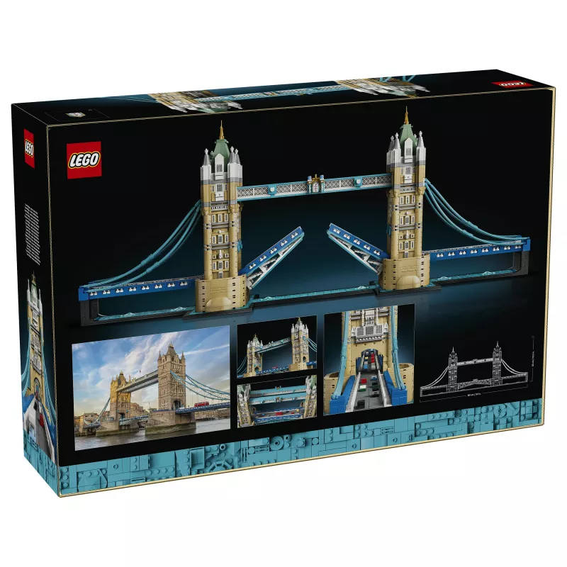 LEGO Architecture 21067 Tower Bridge Baukasten (1176 Teile) - Wahrzeichen von London