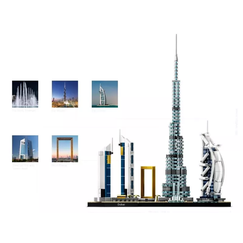 LEGO Architecture Dubai Skyline Collection 21052 Bausatz