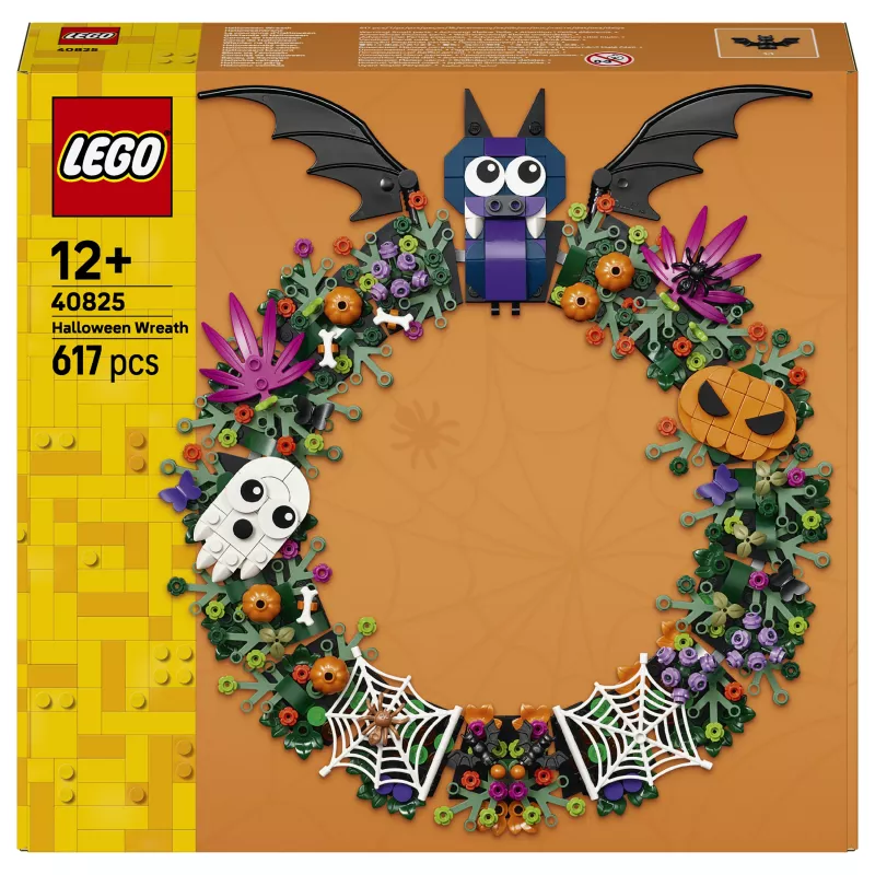 LEGO Bricks Iconic 40825 Halloween Wreath Building Set (173 Teile, ab 8 Jahren)