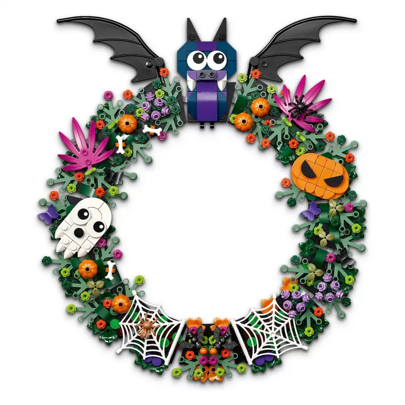 LEGO Bricks Iconic 40825 Halloween Wreath Building Set (173 Teile, ab 8 Jahren)
