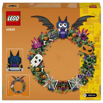 LEGO Bricks Iconic 40825 Halloween Wreath Building Set (173 Teile, ab 8 Jahren)