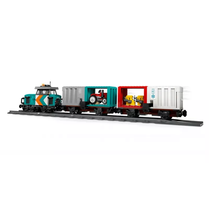 LEGO City 60509 Hafen-Frachtzug mit Kran und LKW