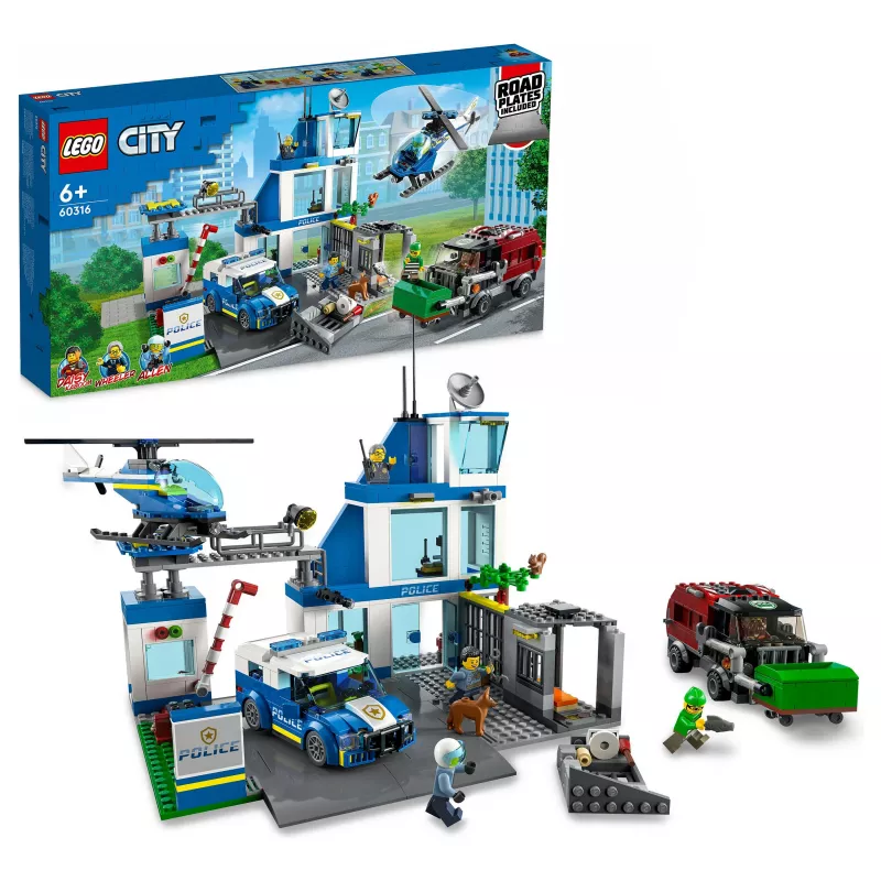 LEGO City Polizeistation Bauset 60316
