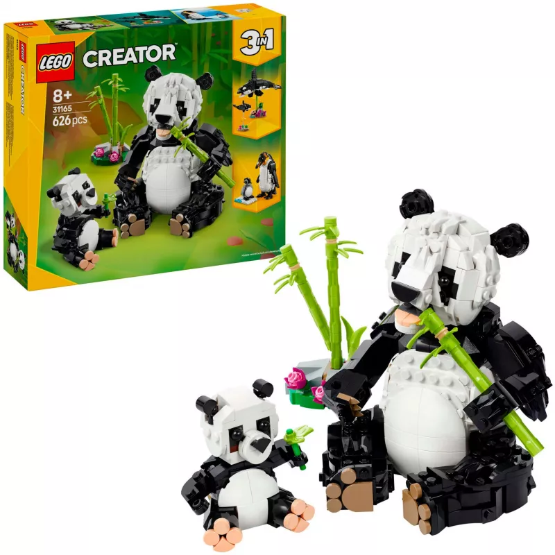 LEGO Creator Wild Animals Bundle 3-in-1 Bausteine-Set (1171 Teile)