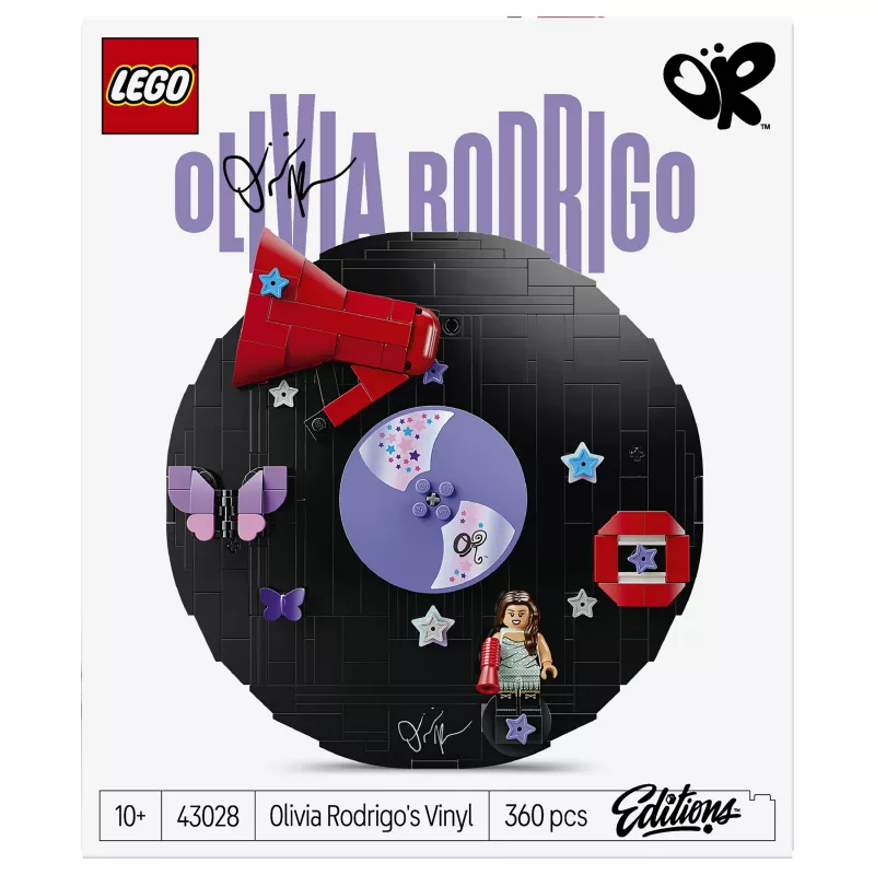 LEGO DOTS 43028 Olivia Rodrigo's Vinyl Record - Kreativ-Bastelset