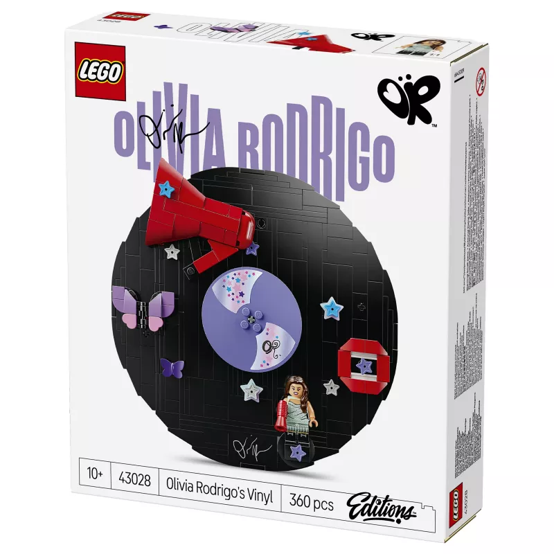LEGO DOTS 43028 Olivia Rodrigo's Vinyl Record - Kreativ-Bastelset