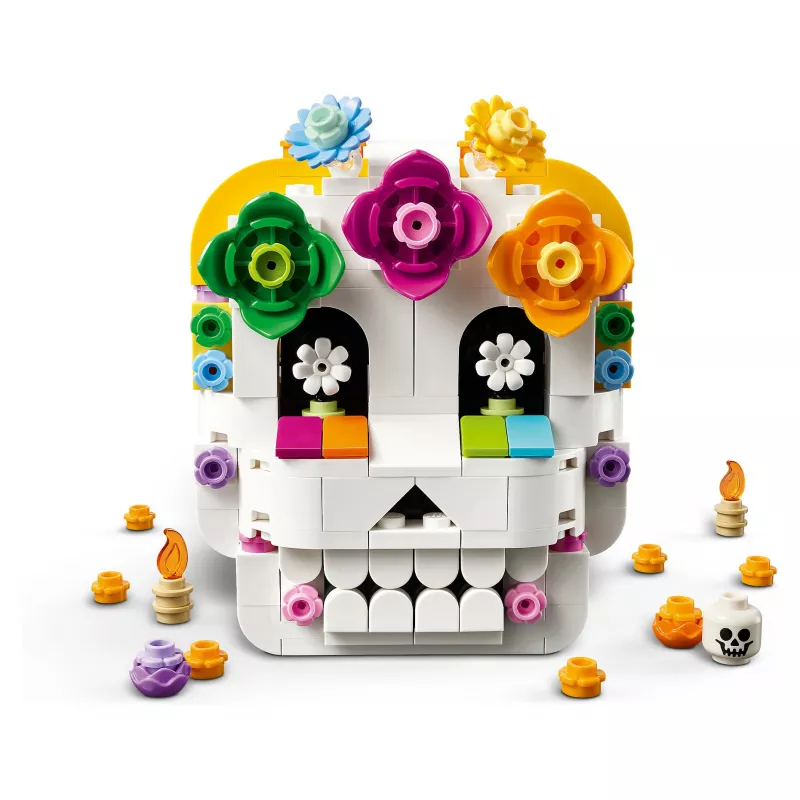 LEGO Iconic 40811 Altar of the Dead – 170 Teile, 2 Minifiguren, Día-de-Muertos-Dekoration, Sammler-Bauset