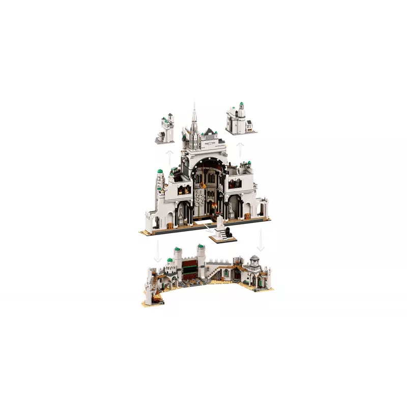 LEGO ICONS 11377 Der Herr der Ringe: Minas Tirith