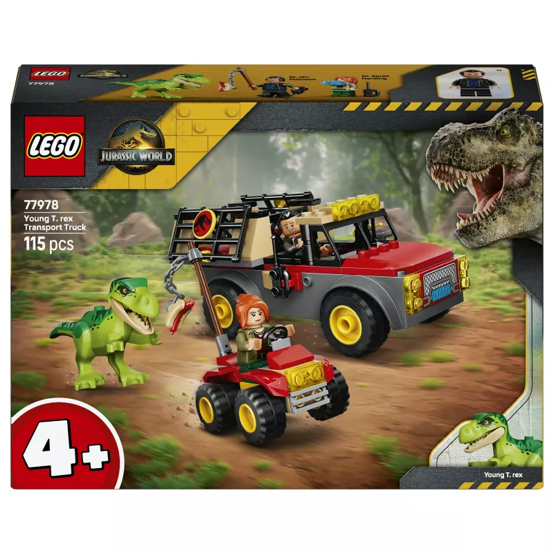 LEGO Jurassic World 77978 Junger T. rex Transport-LKW Bauset