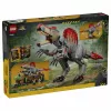 LEGO Jurassic World 77982 Spinosaurus Dinosaur Escape Baukasten mit Owen Grady & Claire Dearing Minifiguren (248 Teile)