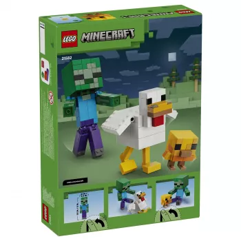 LEGO Minecraft 21582 Chicken Jockey Bauset