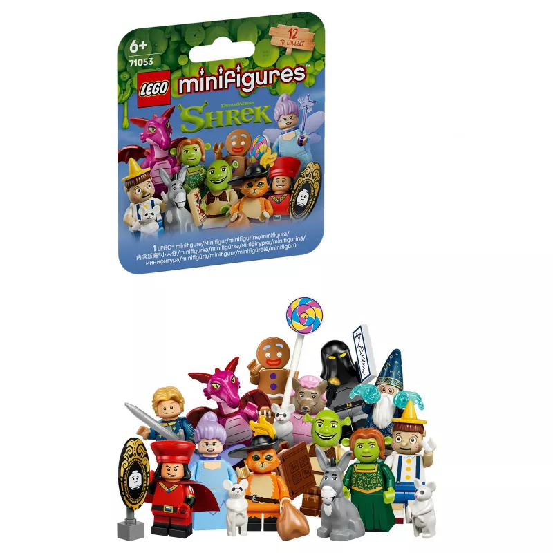 LEGO Minifiguren 71053 Shrek Serie (1 zufällige Minifigur) Blind Bag