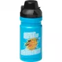LEGO NINJAGO Trinkflasche 390 ml Blau mit Silikonausgießer und halbtransparentem Deckel PP/Silikon