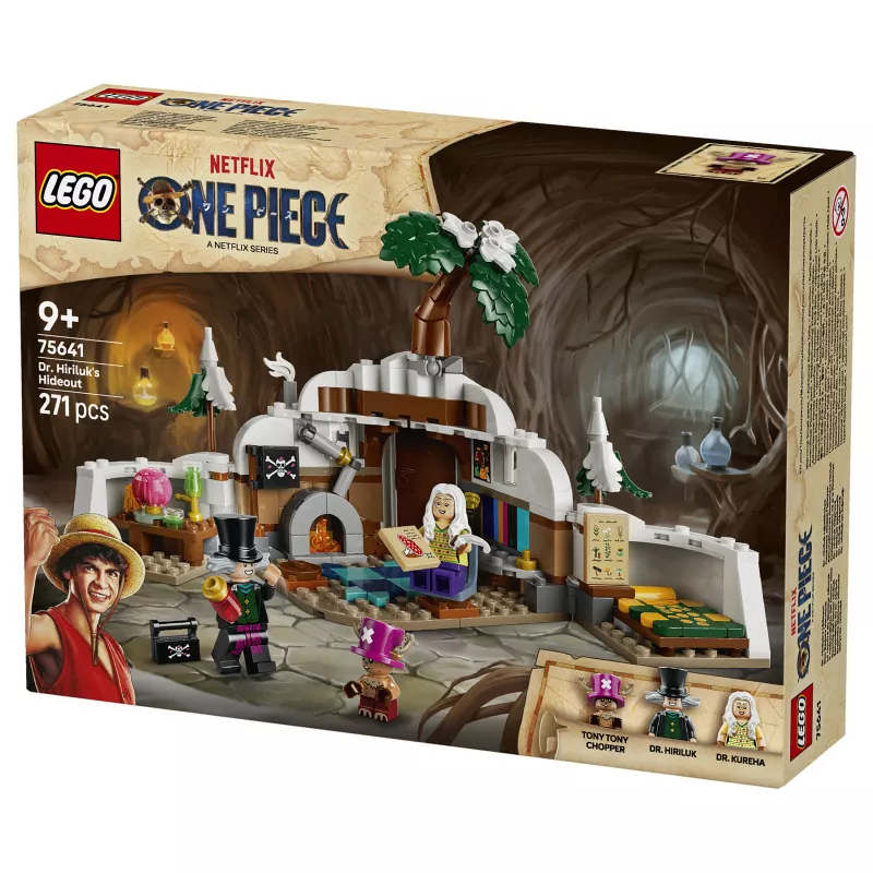 LEGO One Piece 75641 Dr. Hiluluk's Hideout Bauset