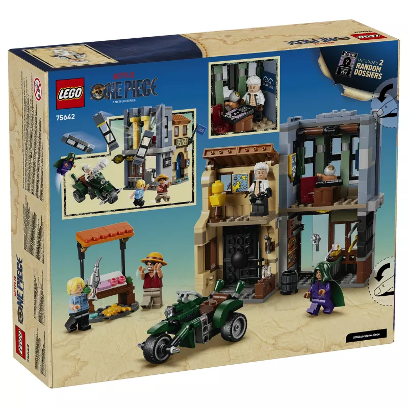LEGO One Piece 75642 Showdown with Captain Smoker Baukasten