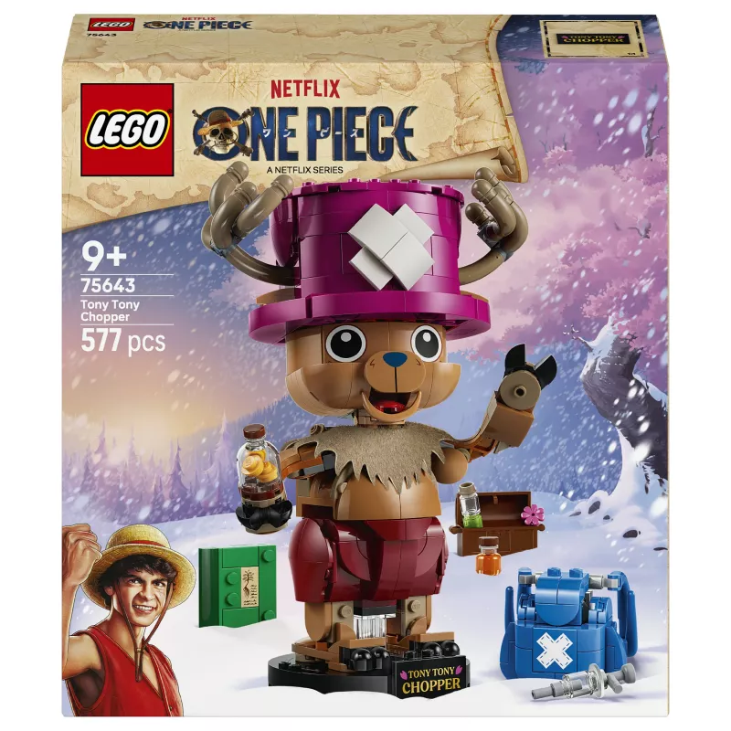 LEGO One Piece 75643 Tony Tony Chopper Bauset (250 Teile)