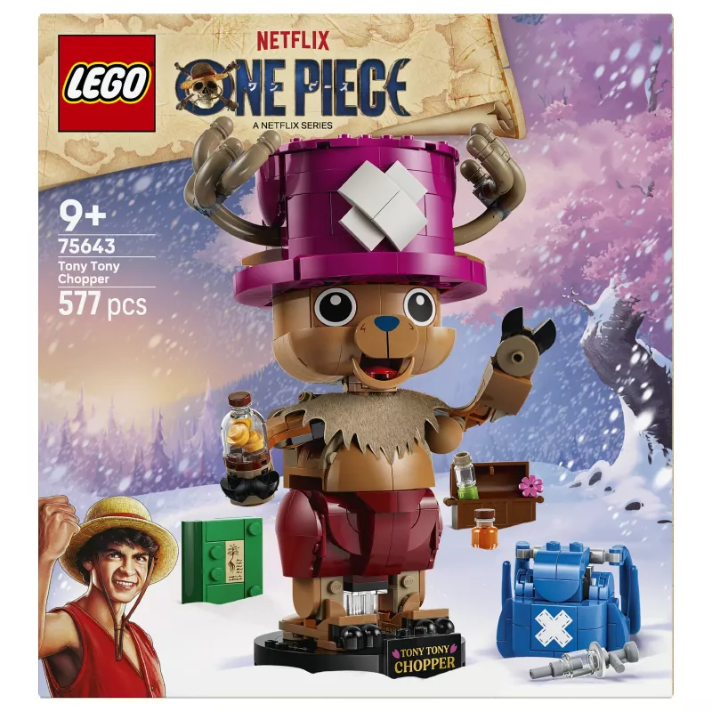 LEGO One Piece 75643 Tony Tony Chopper Bauset (250 Teile)