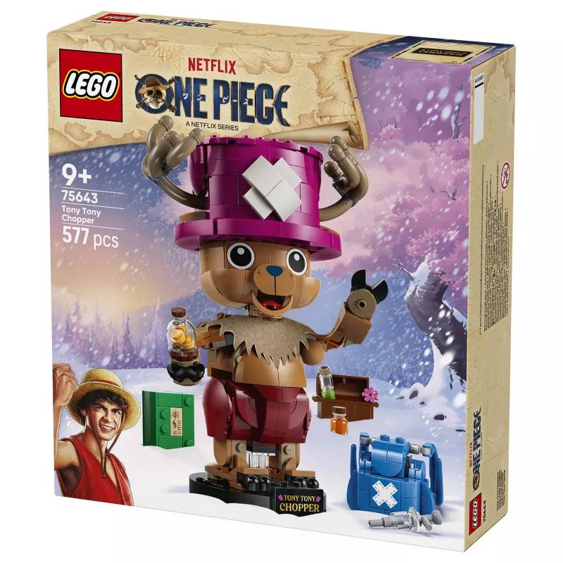 LEGO One Piece 75643 Tony Tony Chopper Bauset (250 Teile)