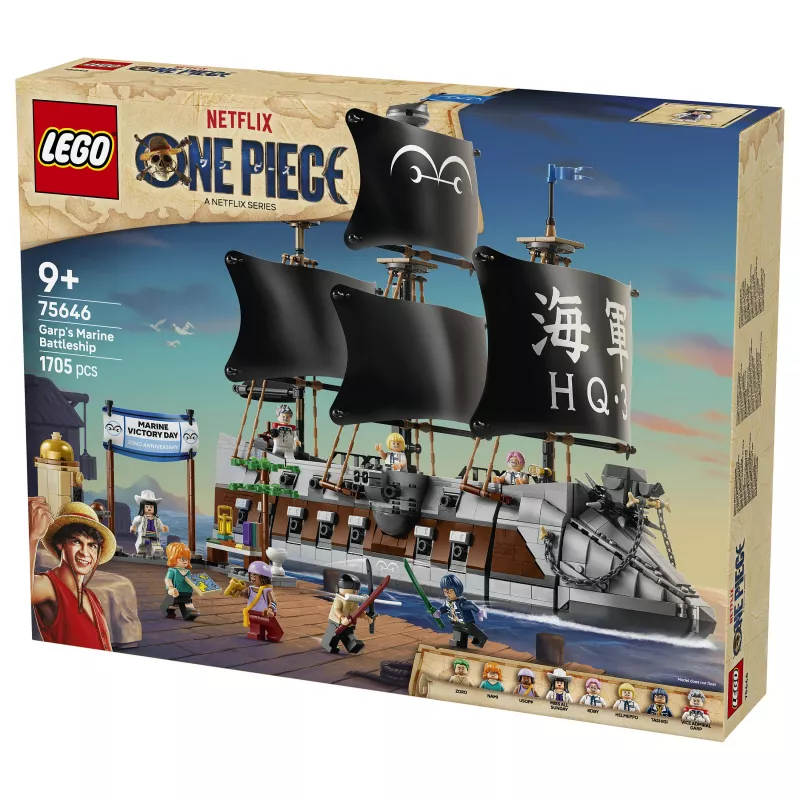 LEGO One Piece 75646 Garps Marine-Schlachtschiff Bausatz