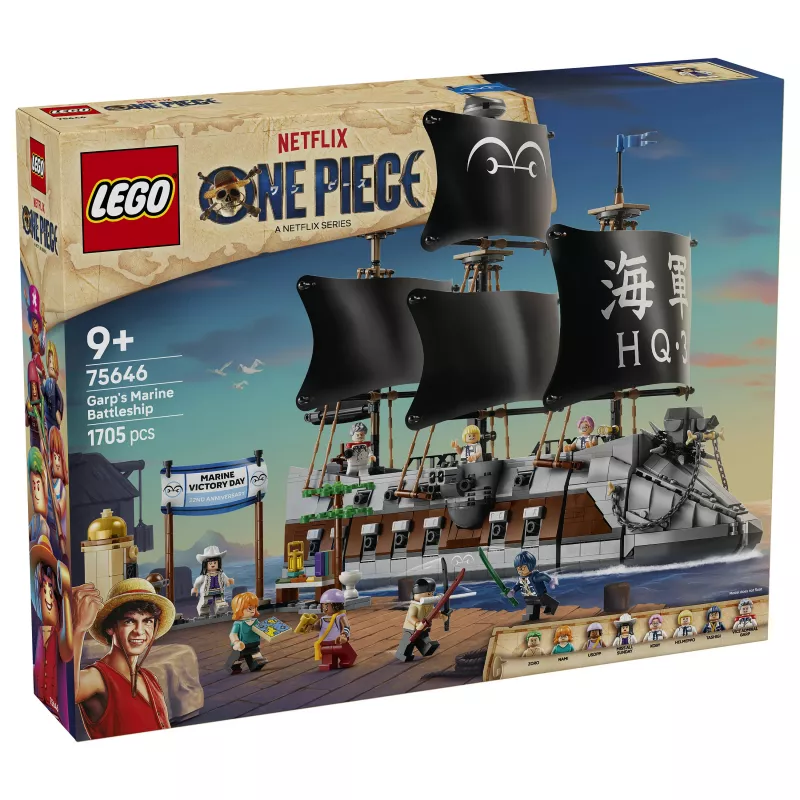 LEGO One Piece 75646 Garps Marine-Schlachtschiff Bausatz