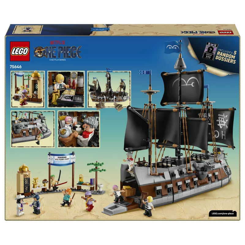 LEGO One Piece 75646 Garps Marine-Schlachtschiff Bausatz