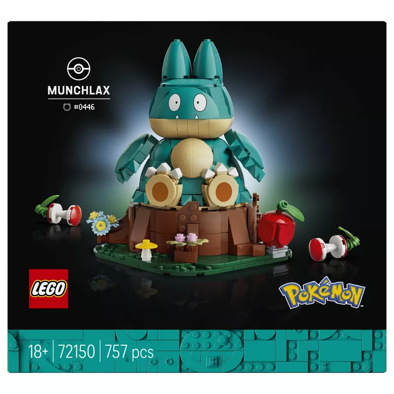 LEGO Pokémon 72150 Munchlax Buildable Figure (823 Teile, ab 10 Jahren)