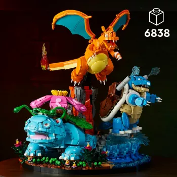 LEGO Pokemon 72153 Venusaur, Charizard und Blastoise