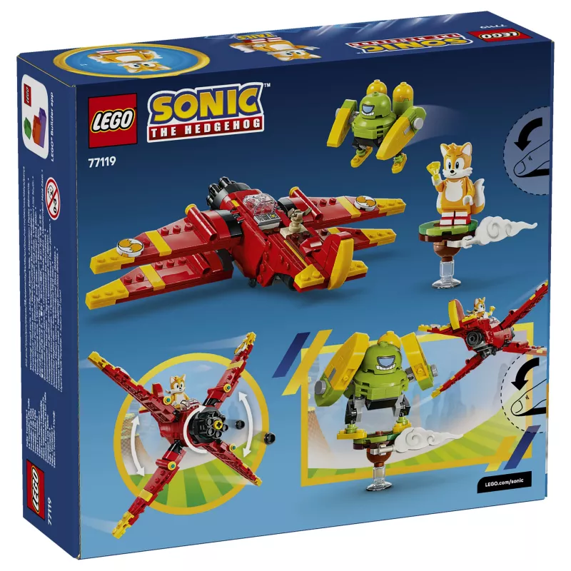 LEGO Sonic the Hedgehog 77119 Tails und Tornado-1