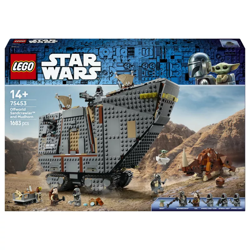LEGO Star Wars Offworld Sandcrawler und Mudhorn 75453