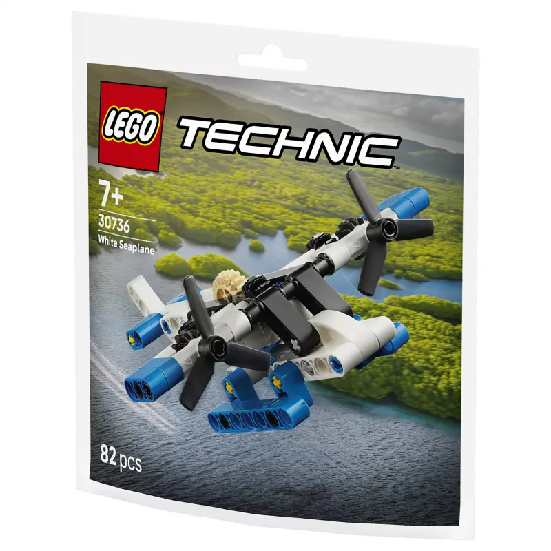 LEGO Technic 30736 Weißes Wasserflugzeug